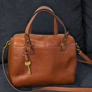 Fossil Rachel Small Leather Satchel LIKE NEW!